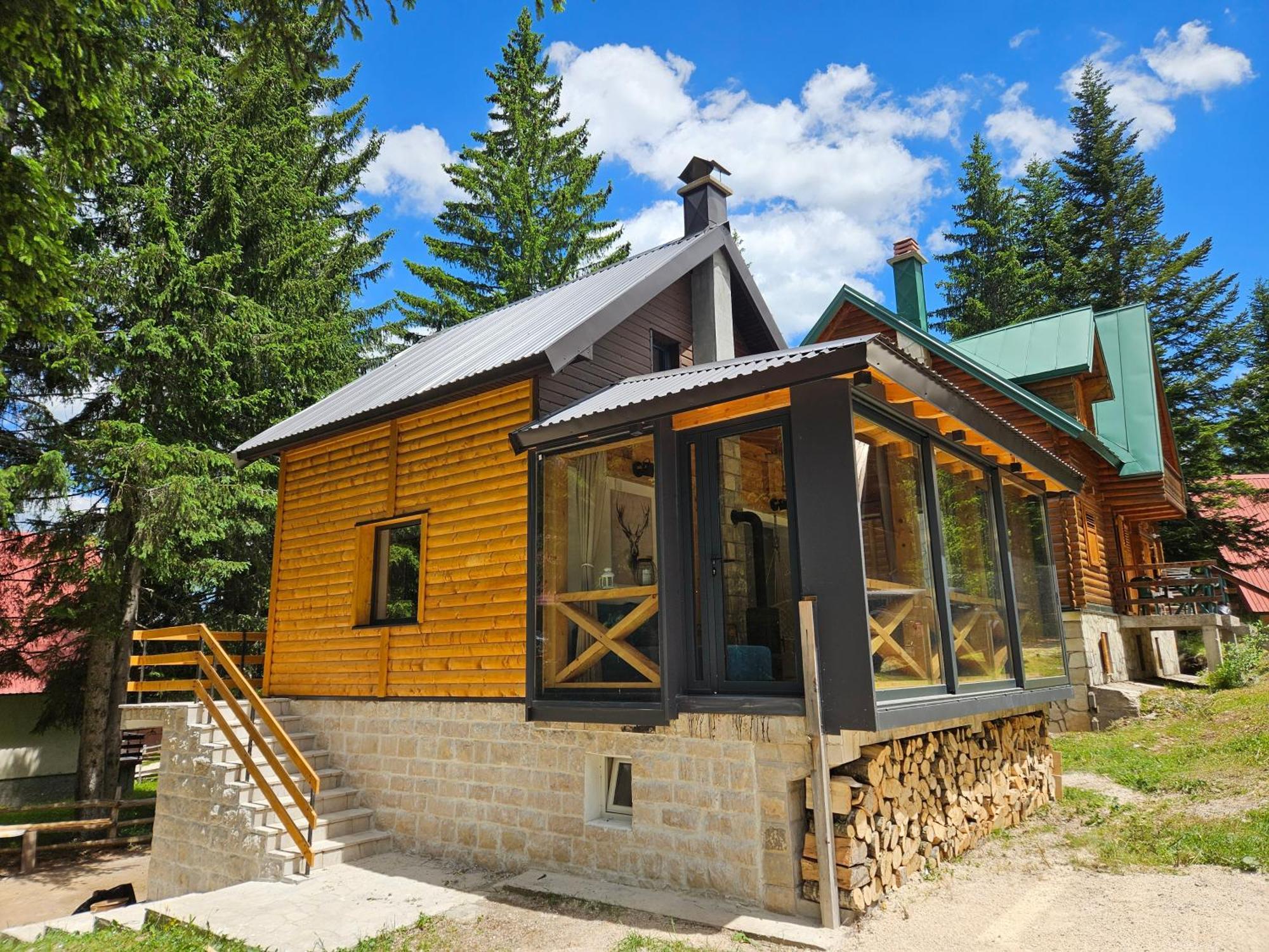 Black Lake Chalet Žabljak Eksteriør billede