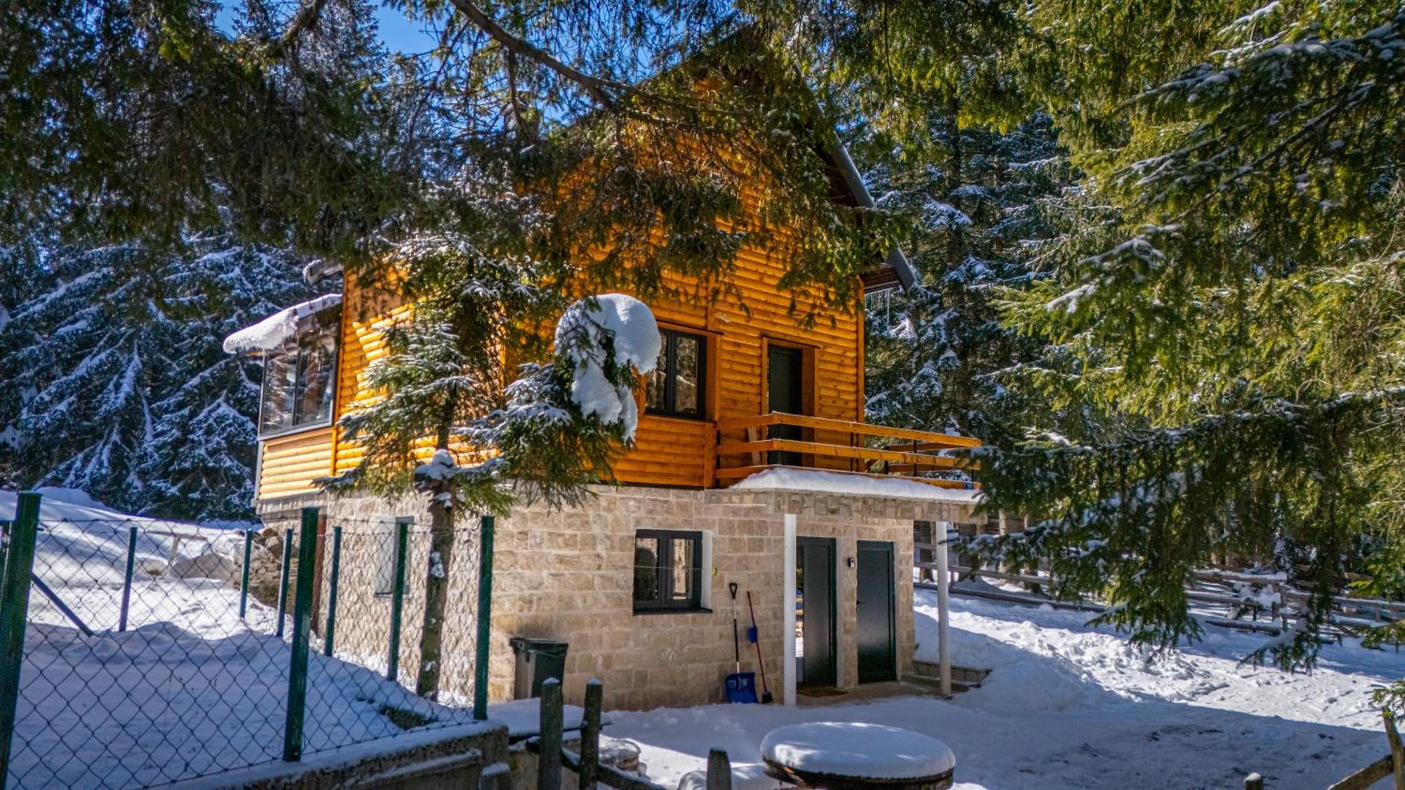 Black Lake Chalet Žabljak Eksteriør billede
